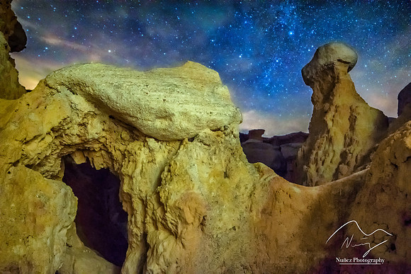 Paint Mines Night Sky